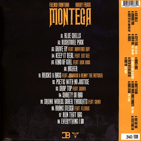 French Montana X Harry Fraud - Montega Color-In-Color Vinyl Edition