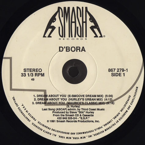 D'Bora - Dream About You