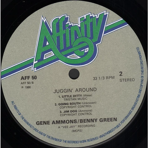 Gene Ammons / Bennie Green - Juggin' Around