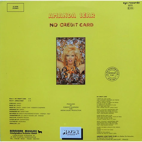 Amanda Lear - No Credit Card