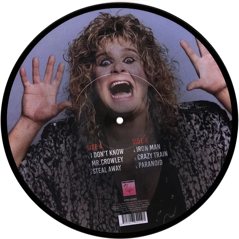 Ozzy Osbourne - Madman On Stage / Public Radio Broadcasts Picture Disc Edition