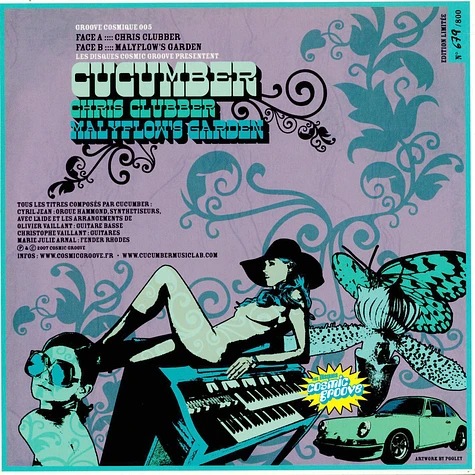 Cucumber - Chris Clubber / Malyflower's Garden Numbered White Vinyl Edition