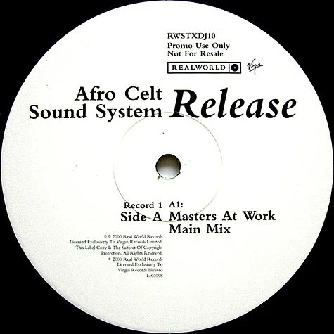 Afro Celt Sound System - Release (Masters At Work Remix)