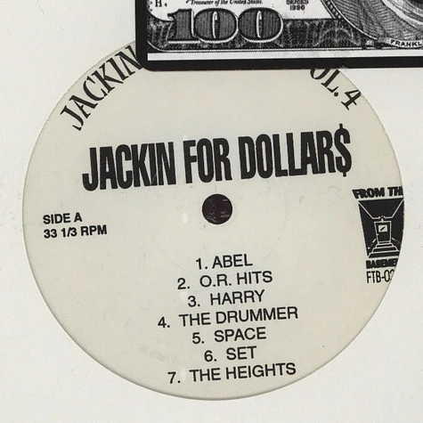 Unknown Artist - Jackin The Beats Volume 4 - Jackin For Dollar$