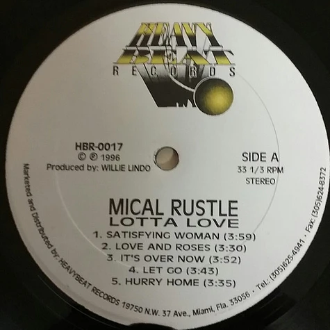 Mical Rustle - Lotta Love