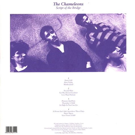 The Chameleons - Script Of The Bridge Abbey Road Restoration Edition