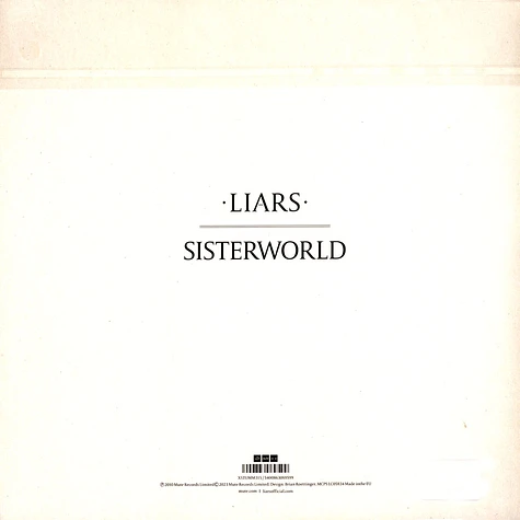 Liars - Sisterworld Gold Recycled Vinyl Edition