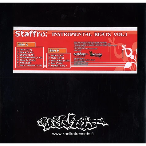 Staffro - Instrumental Beats Vol. 1