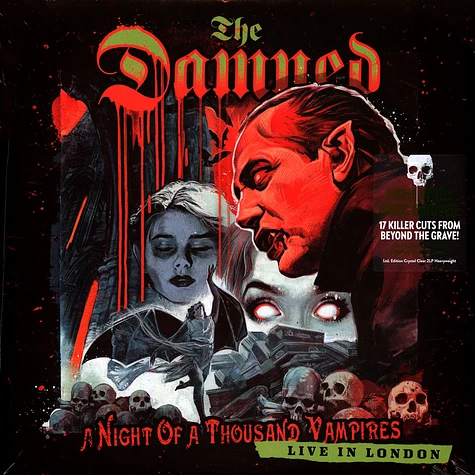 The Damned - A Night Of A Thousand Vampires Crystal Clear Vinyl Edition