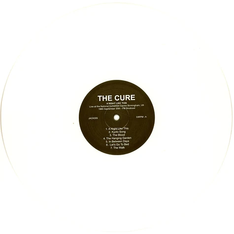 The Cure - A Night Like This - Live At The National Exhibition Centre Birmingham 1985 White Vinyl Edition