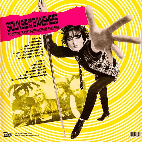 Siouxsie & The Banshees - From The Cradle Bars: Live At The De Nieuwe Kade Tiel 1981 Yellow Vinyl Edtion