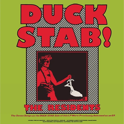 The Residents - Duck Stab!-Preserved Edition Black Vinyl Edition
