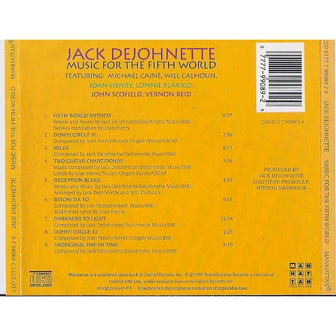 Jack DeJohnette - Music For The Fifth World
