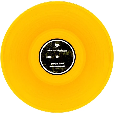 Dom & Roland - Fur Coats, Knickers And Gold / Drive Me Crazy Orange Vinyl Edition