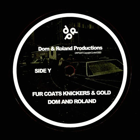 Dom & Roland - Fur Coats, Knickers And Gold / Drive Me Crazy Orange Vinyl Edition