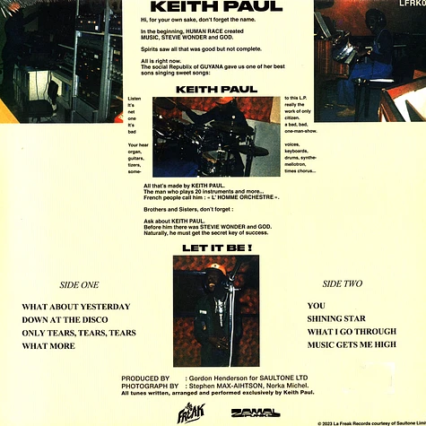 Keith Paul - Keith Paul