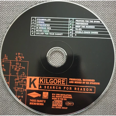 Kilgore - A Search For Reason