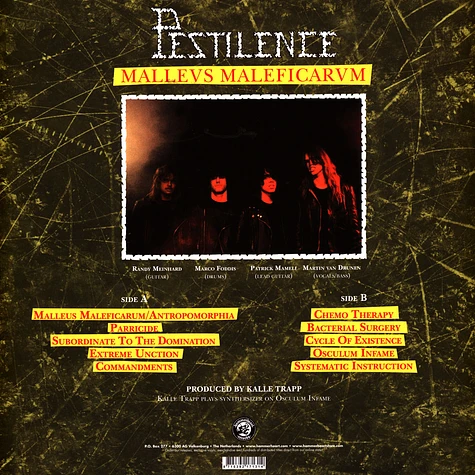 Pestilence - Malleus Maleficarum