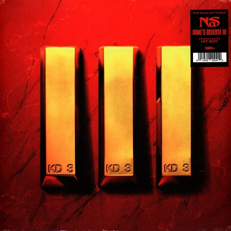 Nas - King's Disease III Black Vinyl Edition