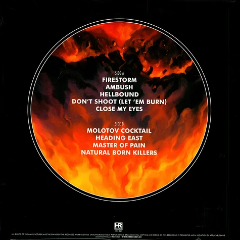 Ambush - Firestorm Black Vinyl Edition