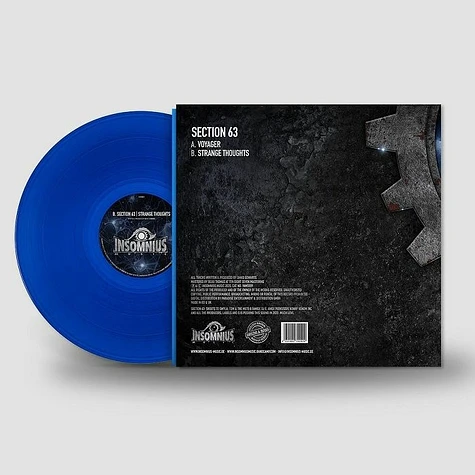 Section 63 - Voyager / Strange Thoughts Blue Vinyl Edition