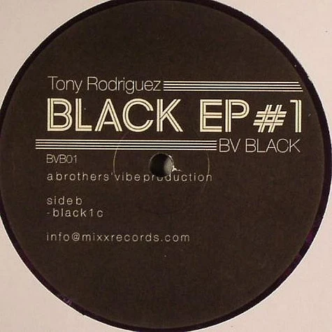 Tony Rodriguez - Black EP #1