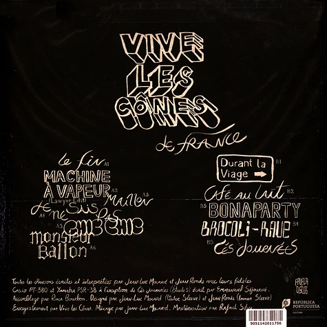 Vive Les Cônes - De France Yellow Vinyl Edition