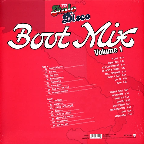 V.A. - Zyx Italo Disco Boot Mix Volume 1