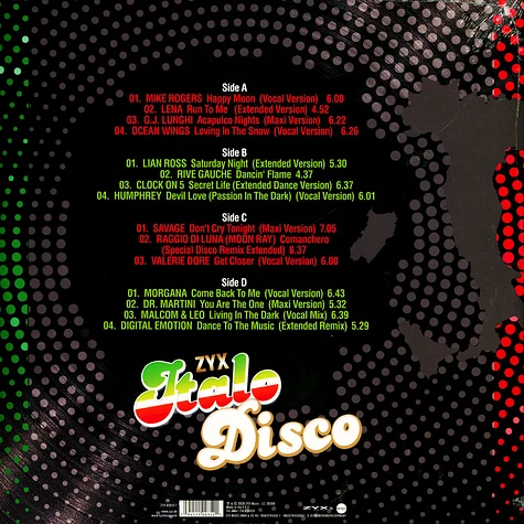 V.A. - Zyx Italo Disco: Best Of Volume 1