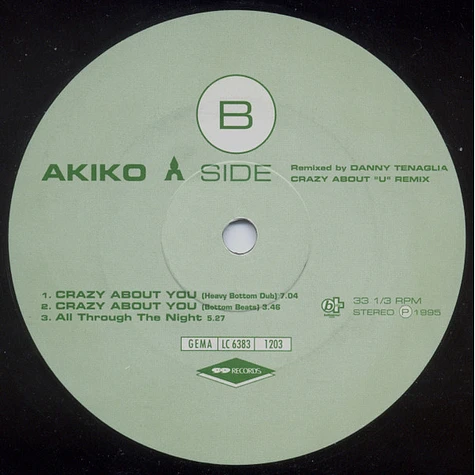 Akiko - Crazy About "U" (Remix)