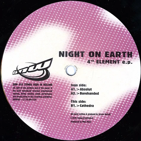 Night On Earth - 4th Element E.P.