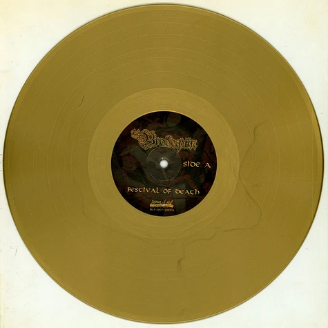 Brodequin - Festival Of Death Gold Vinyl Edition