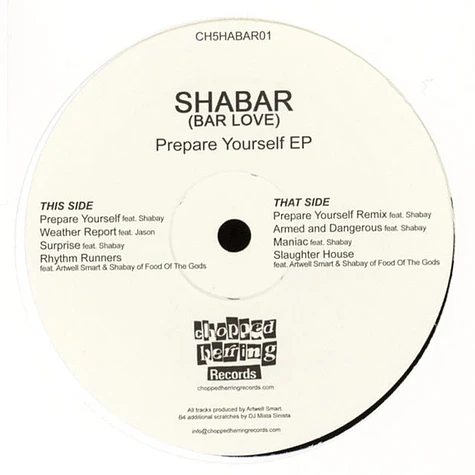 Shabar Love Allah - Prepare Yourself EP