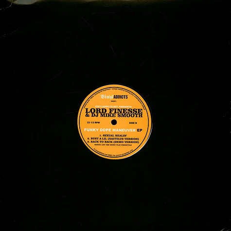 Lord Finesse & DJ Mike Smooth - Funky Dope Maneuver EP - Vinyl 12