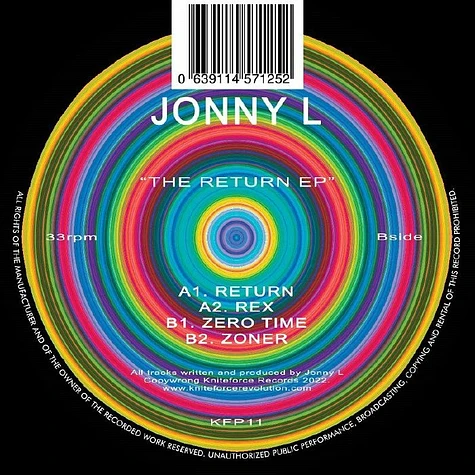 Jonny L - The Return EP