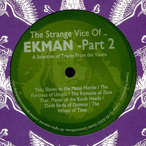 Ekman - The Strange Vice Of.. Ekman - Part 2