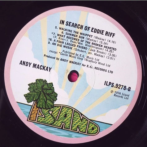 Andy Mackay - In Search Of Eddie Riff