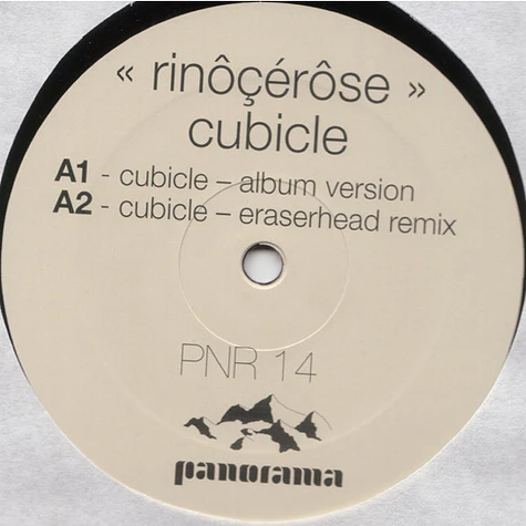 Rinôçérôse - Cubicle (Eraserhead Remixes)