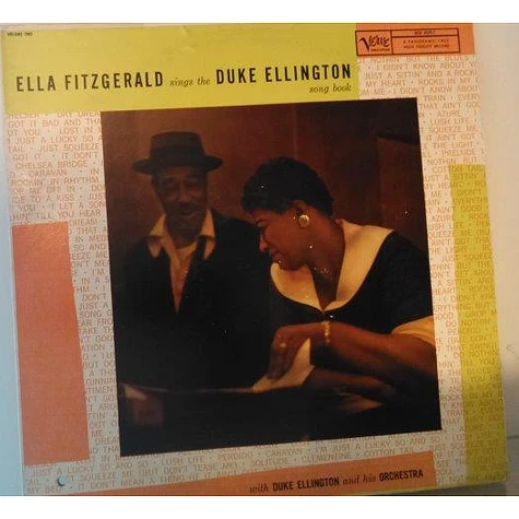 Ella Fitzgerald With Duke Ellington And His Orchestra - Ella Fitzgerald Sings The Duke Ellington Song Book Volume Two