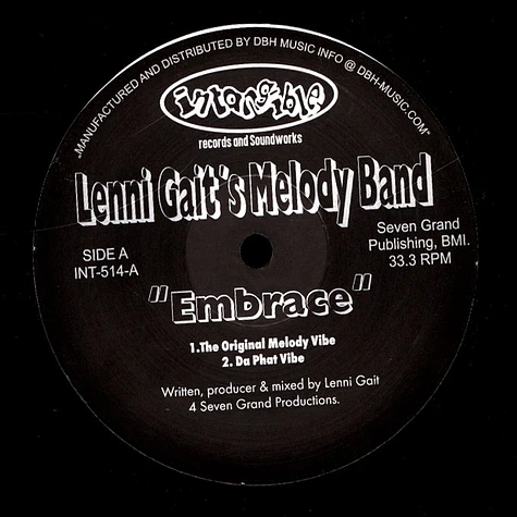 Lenni Gait's Melody Band - Embrace