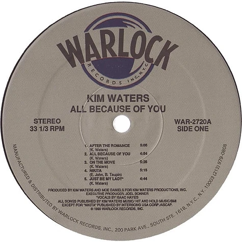 Kim Waters - All Because Of You