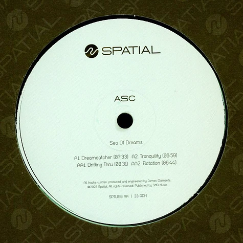 ASC - Sea Of Dreams Green Transparent Vinyl Edition