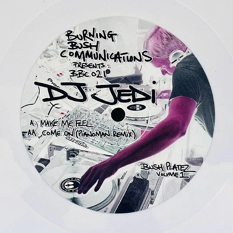 DJ Jedi - Make Me Feel / Come On White Vinyl Edition