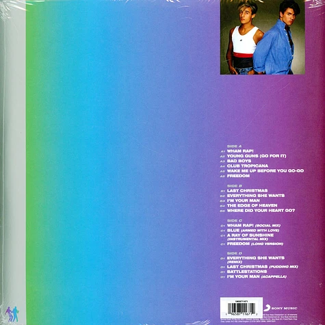 Wham! - The Singles: Echoes From The Edge Of Heaven Blue Vinyl Edition