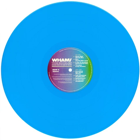 Wham! - The Singles: Echoes From The Edge Of Heaven Blue Vinyl Edition
