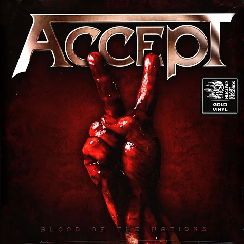 Accept - Blood Of The Nations Limited Gold Vinyl Edition