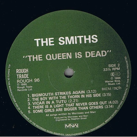 The Smiths - The Queen Is Dead