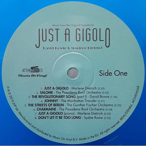 David Bowie & Marlene Dietrich - Just A Gigolo (The Original Soundtrack)