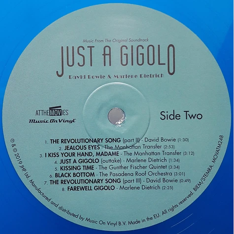 David Bowie & Marlene Dietrich - Just A Gigolo (The Original Soundtrack)