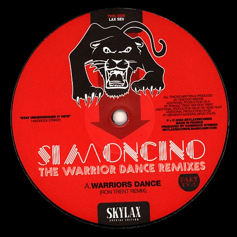 Simoncino - The Warrior Dances Ron Trent & Gene Hunt Remixes